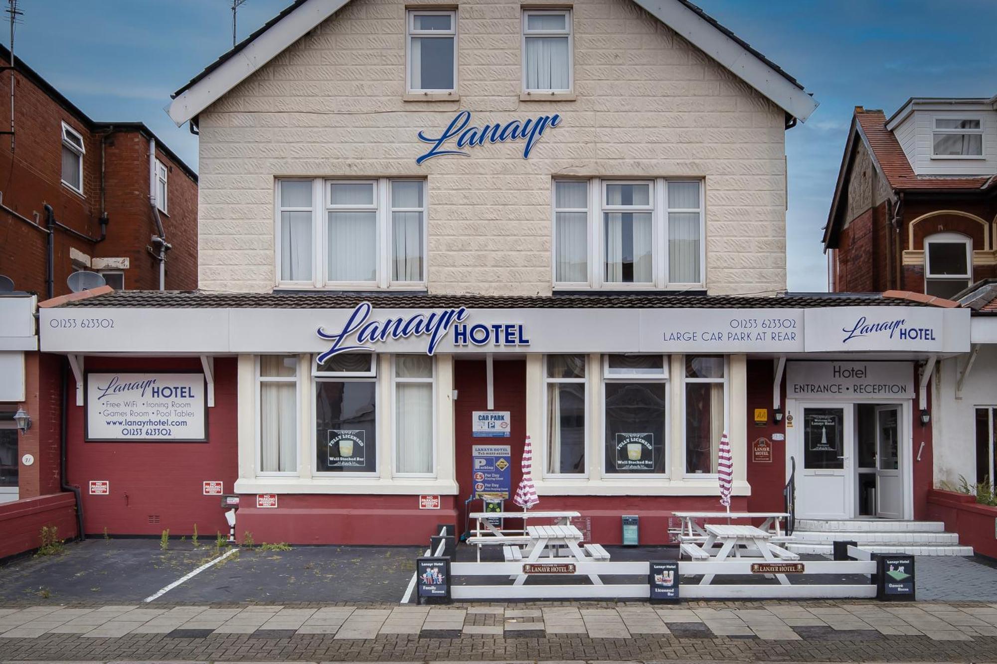 Lanayr Hotel Blackpool Zewnętrze zdjęcie